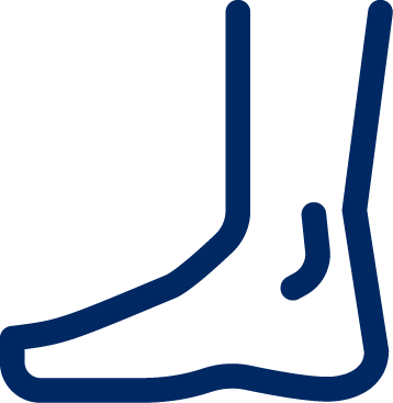 Icon of a foot